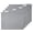 Gray, variant on Hanging File Folders with Adjustable Tabs for Document Organization, Letter Size, Aqua, 25-Pack