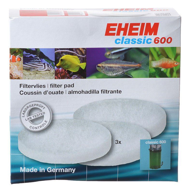 INGVIEE Pack of 6 Compatible Cartridge Filter Foams Replacement for Eheim 2617080 Pickup 60 2008 Aquarium Filter