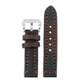 thumbnail image 3 of StrapsCo Thick Leather Watch Strap with Darkened Ends, 3 of 3