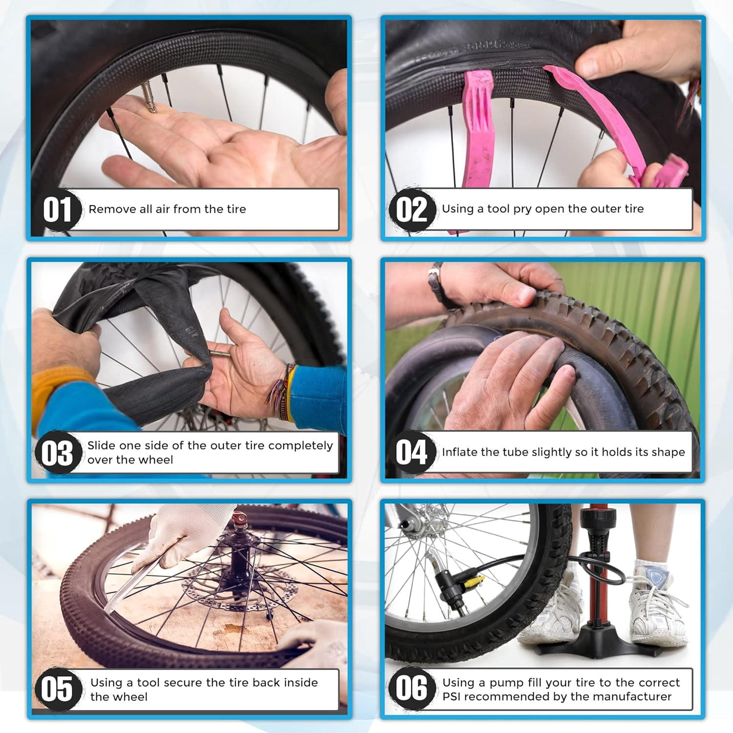 Bob Stroller Tire Repair SURJDE Inner Tube Tire Replacements Two