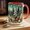 Black, variant on Festive Christmas Mug Style 15oz Ceramic Coffee Cup with Holiday Forest Design Classic Kit