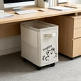 thumbnail image 5 of Detachable Under Desk Storage Box with Wheels, Rolling Organizer Caddy for office, Dorm Room, and Home Use, 5 of 5