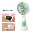 thumbnail image 3 of Mini Handheld Fan, Portable Fan USB Desk Fan Small Personal Hand Fan Working Hours Rechargeable Battery Operated Cooling Folding Electric Fan for Travel Outdoor Office Household, 3 of 5