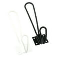 thumbnail image 3 of Clearance Hooks under $5 Black Decorative Wall Mounted Rustic Coat Hooks Rack Double Vintage Organizer Hanging Wire Hook Clothes Hanger, 3 of 4