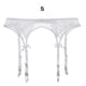 thumbnail image 3 of Cinturón de liguero de media para mujer, ultrafino, transpirable, de malla de encaje, Bowknot, liga de media sexy Inevent XX0185-04B, 3 of 7
