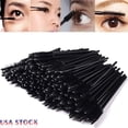 thumbnail image 3 of Mascara Black Mascara Black 150pcs Disposable Eyelash Mascara Brushes Makeup Brush Wands Applicator for Eyelash Extension Eyebrow (Black) Eye Makeup Brushes Eye Makeup Brushes, 3 of 5