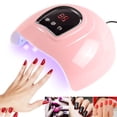 thumbnail image 3 of Lámpara de uñas, lámpara de uñas LED de 54 W, secadores de uñas UV, máquina de fototerapia para uñas, logra más, 3 of 9