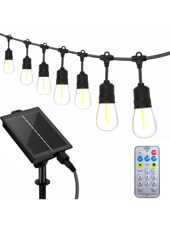 Solar String Lights in Outdoor Solar Lighting