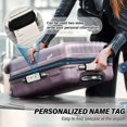 thumbnail image 3 of Luggage Handle Wrap for Suitcase 2 Pack Luggage Tag Identifiers for Travel Accessories Hand-drawn Cute Square, 3 of 6
