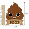 thumbnail image 5 of Big Dot of Happiness Scoop That Poop - Outdoor Lawn Sign - No Dog Poop Sign Yard Sign - 1 Piece, 5 of 7