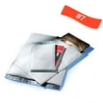thumbnail image 2 of SSBM Bubble Poly Mailers, 14.25x20 Inch, 50 Pack, #7 Padded Shipping Envelope Mailers, White/Grey, Self Seal and Peel Strip, 2 of 3