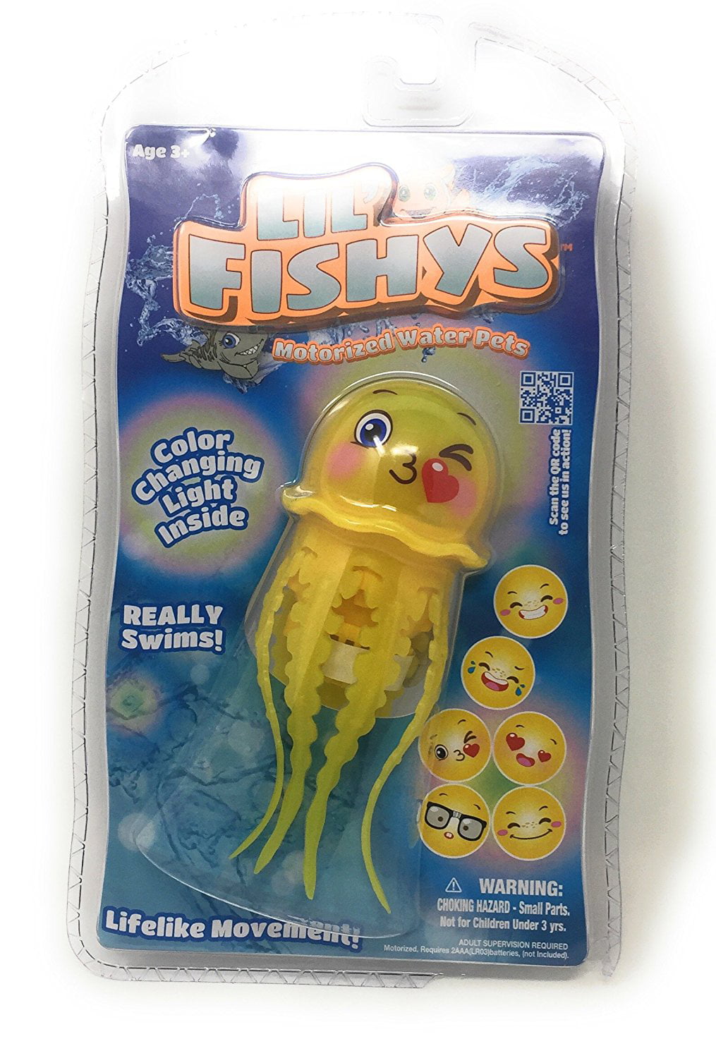 Lil' Fishys Jellys Bubby Motorized Water Pet 
