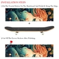 thumbnail image 2 of Mermaid Skateboard Stickers Set of 2 - Emery Surface & PVC Back Material for 8.8x32.6in/22.4x83 cm Skateboards, 2 of 5