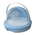 thumbnail image 2 of Caja de cría de gusanos de seda, contenedor de transporte, portátil, versátil, para hembras, fácil de limpiar, caja de observación, caja de alimentaci Azul, 2 of 9