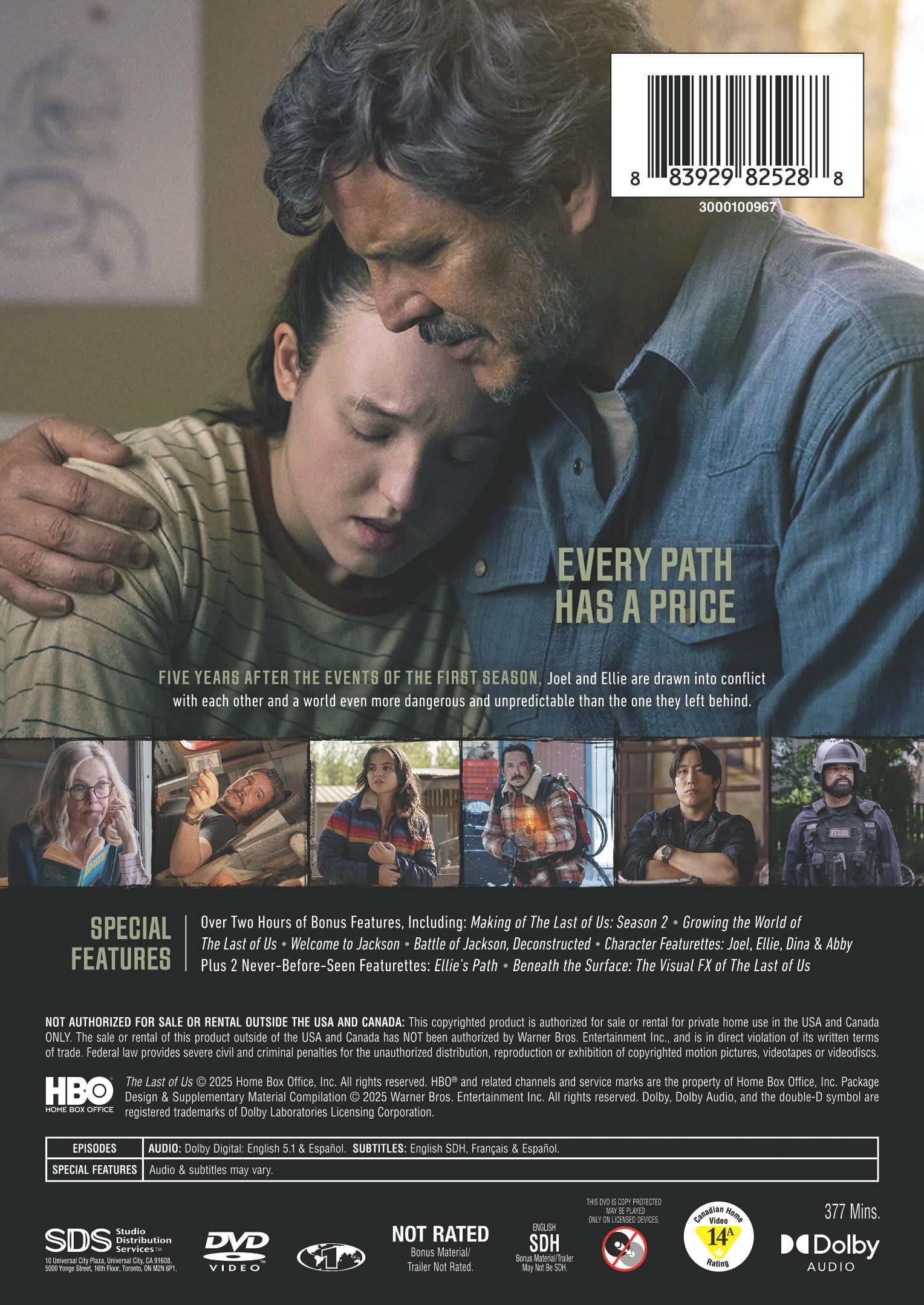 その他 Best Years: Complete Second Season [DVD] The Last of Us: The Complete Second Season [DVD] - Walmart.com