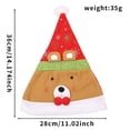 thumbnail image 3 of Fiudx Ofertas de la semana Adorno navideño unisex para exteriores con forma de cornamenta, 3 of 3