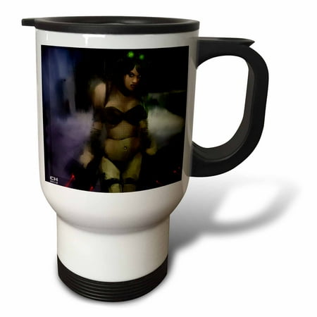 

3dRose Military Sexy Girl Travel Mug 14oz Stainless Steel