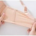 thumbnail image 4 of Vibrex Womens Seamless Underwire Bra Underwire Bras for Women Lightweight Convertible Straps Solid Underwear Daily Bra with Adjustable Shoulder Strap, 4 of 6