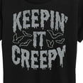 thumbnail image 3 of Instant Message - Keepin It Creepy - Women's Short Sleeve Graphic T-Shirt, 3 of 6
