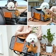 thumbnail image 7 of Pet Car Carrier Bag Go out portable pet home multi-function armrest box small dog dirty dog shoulder bag center console, 7 of 7