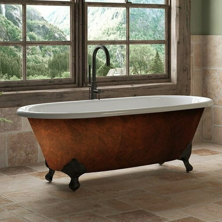 clawfoot freestanding soaking plumbing de67 orb bathtubs