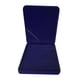 thumbnail image 5 of Caja de almacenamiento de collares, caja de almacenamiento de joyas, caja de colección, caja de joyería de terciopelo, caja organizadora de collares Azul, 5 of 8