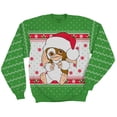 thumbnail image 1 of Gremlins Gizmo Santa Ugly Christmas Sweater - XS, 1 of 2