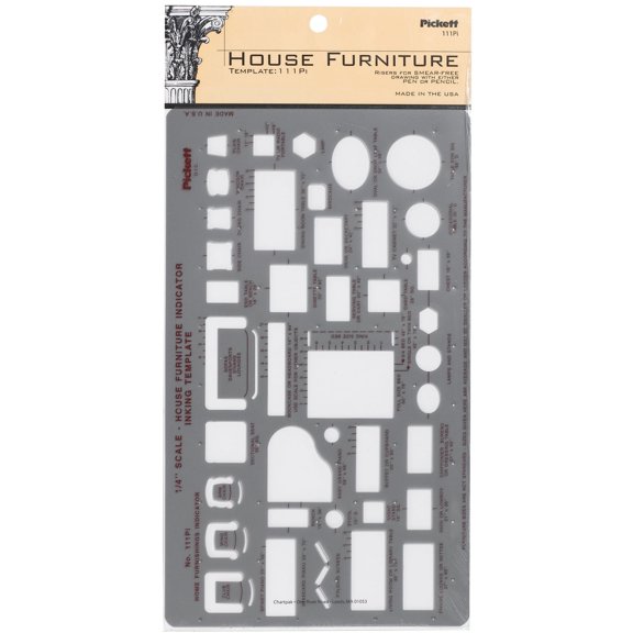 Pickett House Furniture Indicator Inking Template