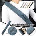 thumbnail image 5 of Funda para cinturón de seguridad de coche, acolchada, transpirable, de algodón y lino, gruesa, para interior de camión, 25/30/50/75 cm, 5 of 5
