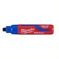 thumbnail image 2 of Milwaukee Tool INKZALL (12) Extra Large Chisel Tip Blue Marker, 2 of 4