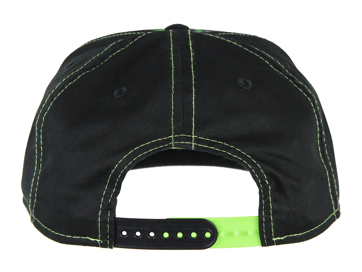 Minecraft Floating Creeper Head Design Flat Bill Youth Snapback OSFM Hat