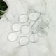 thumbnail image 4 of Eyelash Extension Soporte de pegamento Gel Pallet Pestañas Falsas Herramientas de injerto Reutilizable Redondo Utensilios Herramienta cosmética Paquete transparente de 10 Kearding CE001535-03, 4 of 7