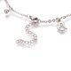 thumbnail image 3 of Tarnish Resistant 304 Stainless Steel Charm Anklets Heart and Round Stainless Steel Color 9-1/4 inch(23.5cm) 2mm, 3 of 3