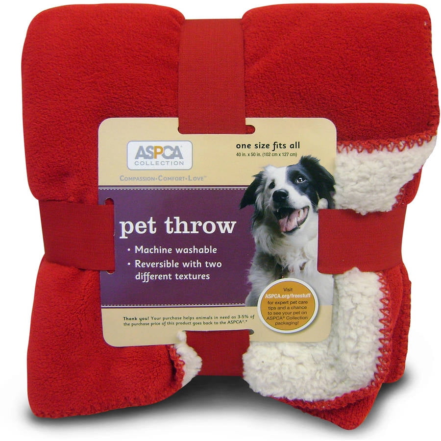 ASPCA 40" x 50" Dog Pet Throw Blanket