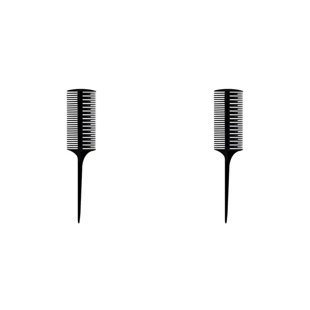 Seitruly Peine resaltador tejido de doble cara cepillo para el cabello teñido barbería salón peluquería herramientas de belleza estudiantes Type1 NO1 Seitruly CBP196011