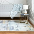 thumbnail image 3 of Rugs.Com Malibu Collection Area Rug ‚Äì 5' x 8' Multi Low-Pile Rug Perfect For Bedrooms, Dining Rooms, Living Rooms, 3 of 7