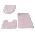 thumbnail image 1 of ¡Regalos de Navidad en liquidación! Juego de alfombras de baño SHENGXINY de 3 piezas en liquidación. Alfombra de felpa teñida con efecto tie-dye. Juego de tres piezas para inodoro de felpa., 1 of 3