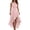 Pink, variant on Women's Halter Sleeveless Tank Maxi Dress, Solid Color High Low Asymmetrical Ruffle Hem Fitted Waist Dress, Formal Cocktail Party Wedding Guest Dress