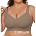 thumbnail image 2 of Daystry Smooth Wireless Bras for Women No Underwire Comfort Seamless Bras Full Coverage Everyday Bra New Upgrade, 2 of 8