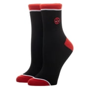 Marvel Deadpool Embroidered Anklet Socks