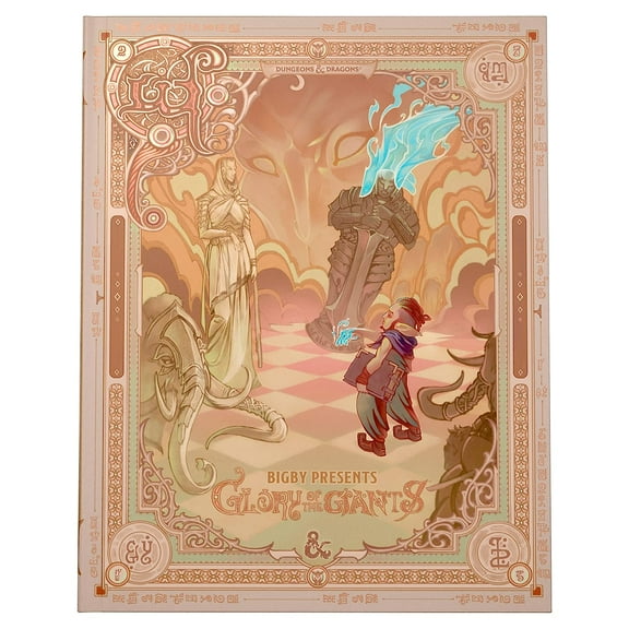 Bigby Presents Glory of the Giants Alternate Hard Cover D&D Source Book