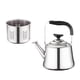 thumbnail image 1 of Hervidor de té de Gas de inducción eléctrica con mango antiescaldado para derrames de té, tetera, tetera, tetera de 1L, tetera para Picnic, 1 of 9