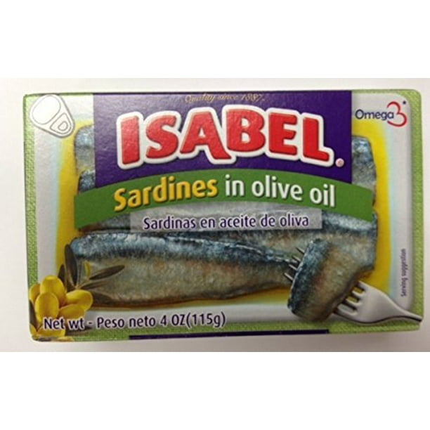 Isabel Sardines in Olive Oil (Excelent Source of Omega 3) Easy Open Can