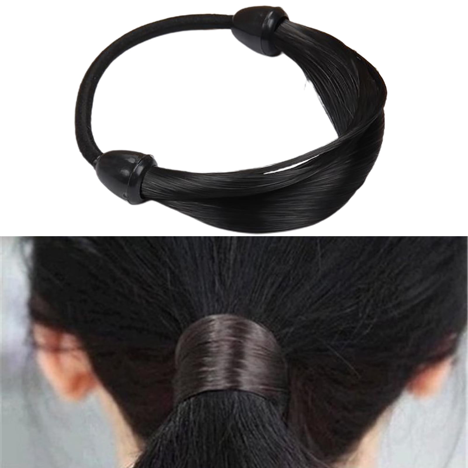 Elastic Faux Wig Synthetic Hair Braided Headband Ponytail Holder Hairpiece Rope | Elastic Faux Wig Synthetic Hair Braided Headband Ponytail Holder Hairpiece Rope Elastic Faux Wig Synthetic Hair Braided Headband Ponytail Holder Hairpiece Rope | Elastic Faux Wig Synthetic Hair Braided Headband Ponytail Holder Hairpiece Rope