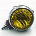 thumbnail image 4 of Retro Black Headlight Lamp For Harley Cruiser Chopper Cafe Racer Bobber Shadow Honda Kawasaki Suzuki Yamaha Big Dog Cruiser XL, 4 of 9