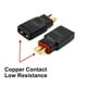 thumbnail image 3 of Adaptador de conector macho Deans T, compatible con convertidor inalámbrico TRX, para cargador de ba, 3 of 3