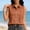 Gold, variant on Womens Gingham Down Shirts Short Sleeveless Summer Cotton V Neck Collared Stripes Blouses Casual Plaid Tops Black