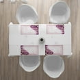thumbnail image 3 of Ambesonne Floral Place Mats Set of 4, Swirled Petals Motif, Standard Size, Pale Pink Fuchsia Plum, 3 of 4