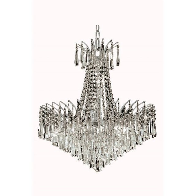 Elegant Lighting Victoria 24" 11 Light Spectra Crystal Chandelier