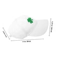 thumbnail image 2 of unbranded De Béisbol Para Y Mujer Con Bordado Shamrock En San, 2 of 8